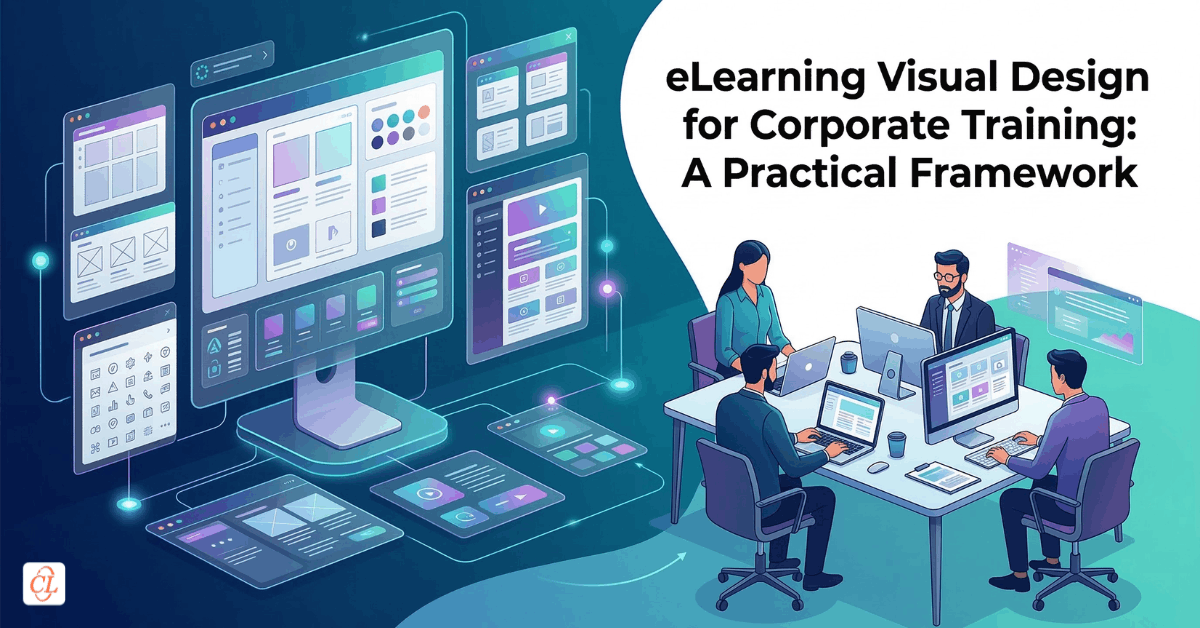 eLearning Visual Design for Corporate Training: A Practical Framework