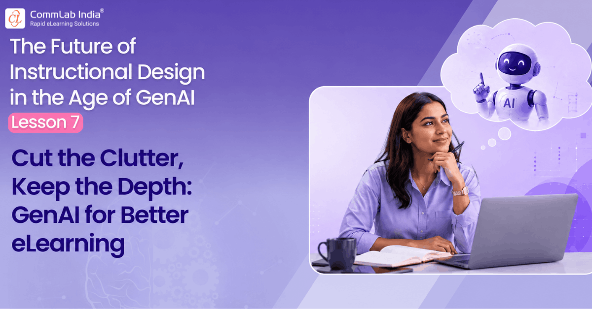 How GenAI Reduces Text-Heavy eLearning Without Dumbing It Down