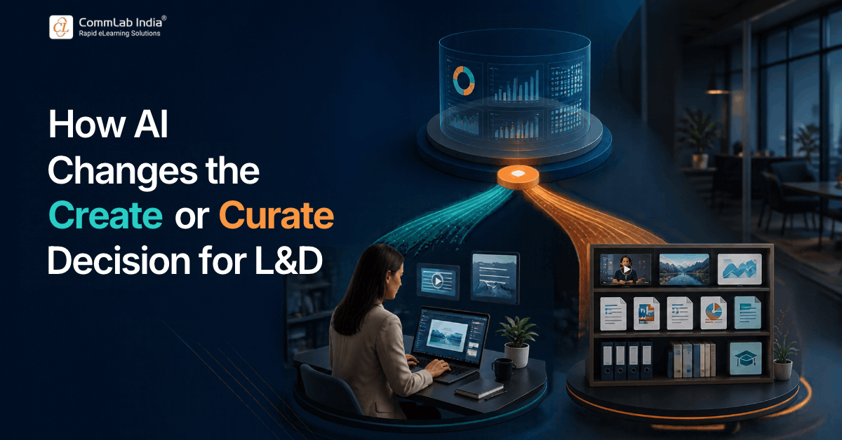 How AI Changes the Create or Curate Decision for L&D