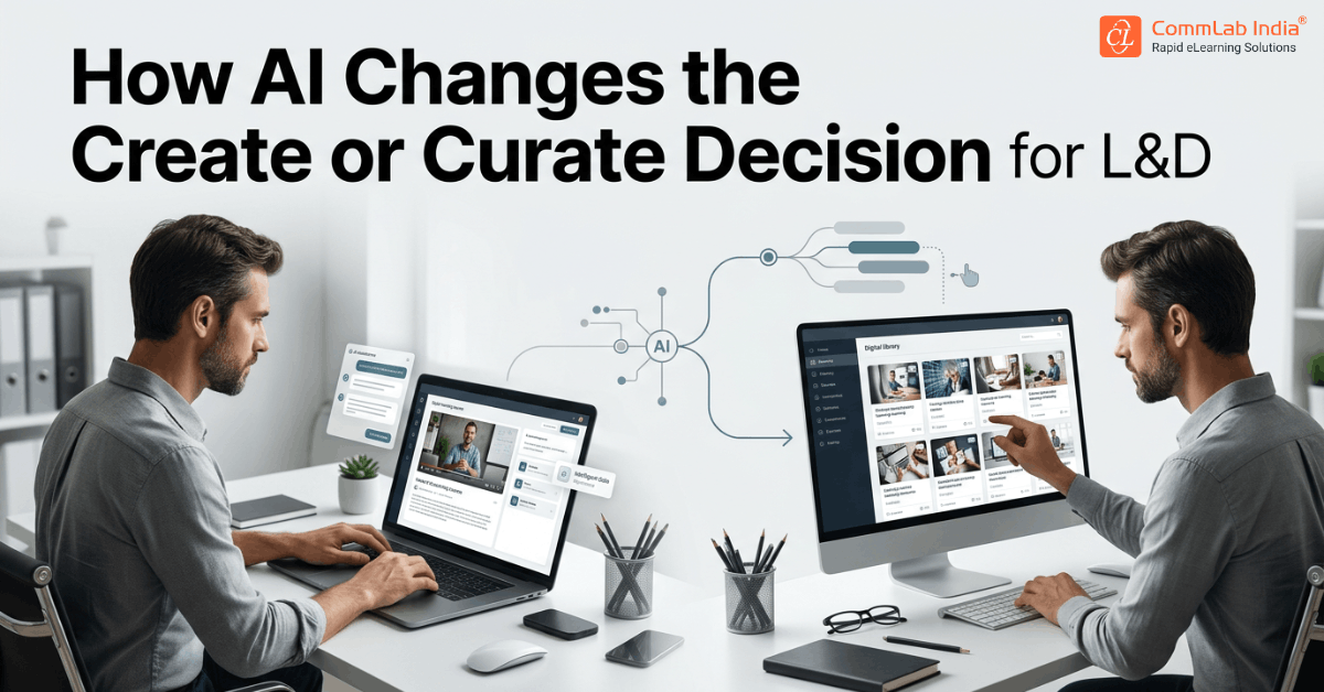 How AI Changes the Create or Curate Decision for L&D