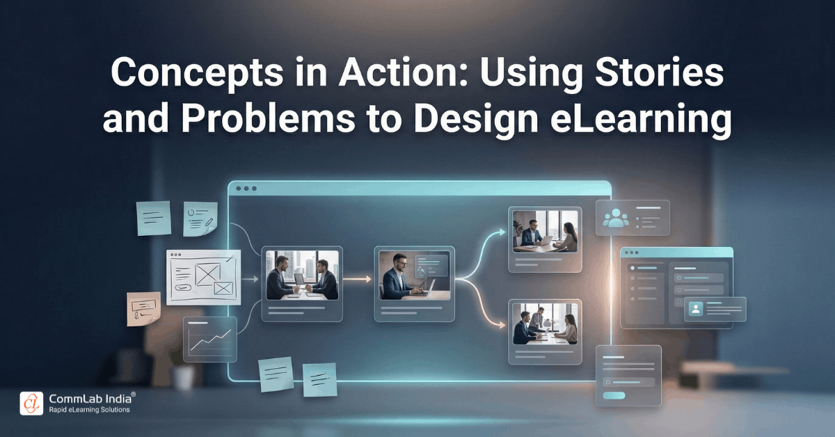 Concepts in Action: Using Stories and Problems to Design eLearning