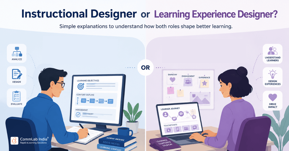 Instructional Designer & Learning Experience Designer: The Difference