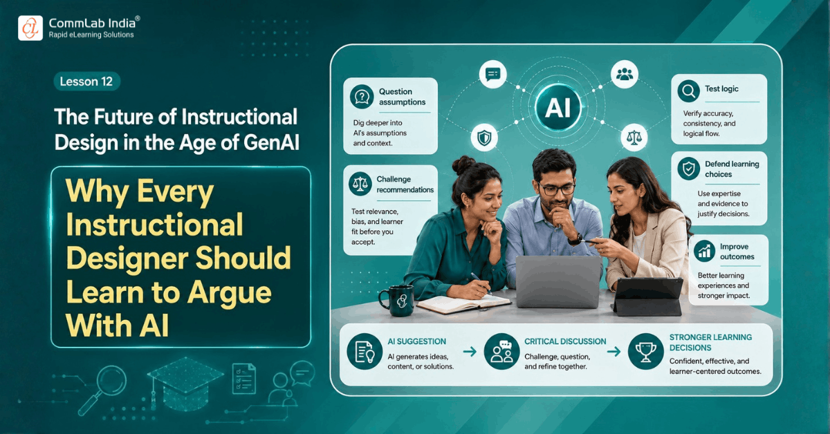 Why Every Instructional Designer Should Learn to Argue With AI