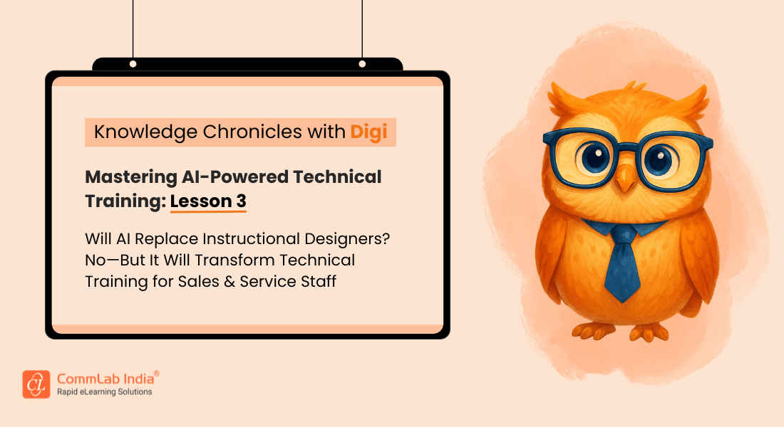 Instructional Designers: Role in AI-Powered Technical Training