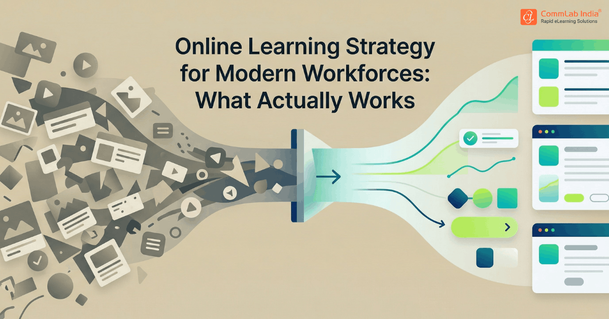 Online Learning Strategy for Modern Workforces: What Actually Works