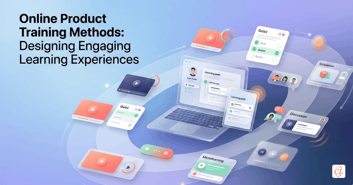 Online Product Training Methods: Designing Learning Experiences