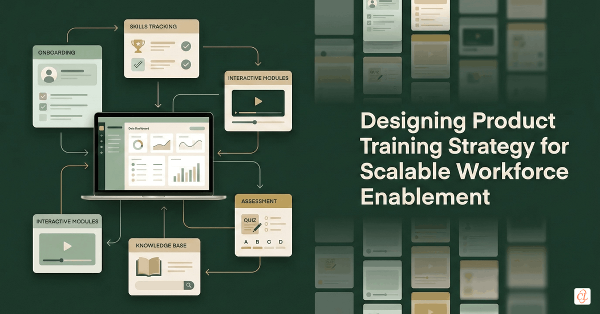 Designing Product Training Strategy for Scalable Workforce Enablement