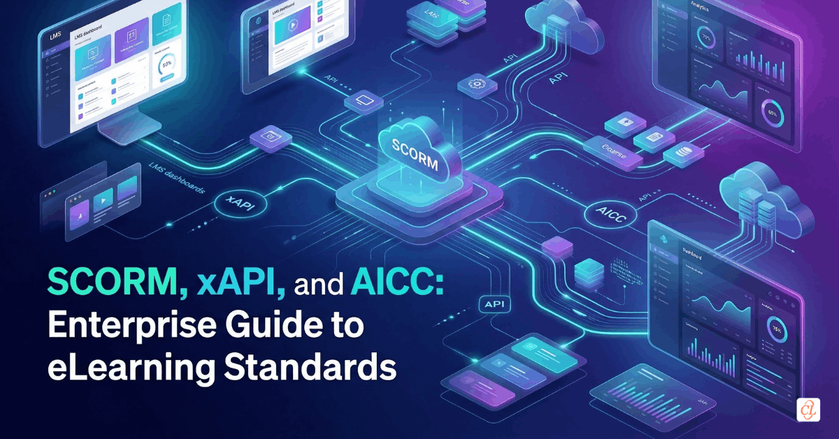 SCORM, xAPI, and AICC: Enterprise Guide to eLearning Standards