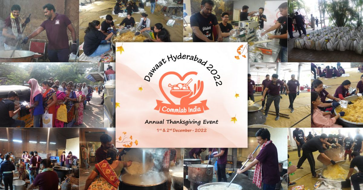 CommLab India Celebrates Annual Thanksgiving – #DaawatHyderabad