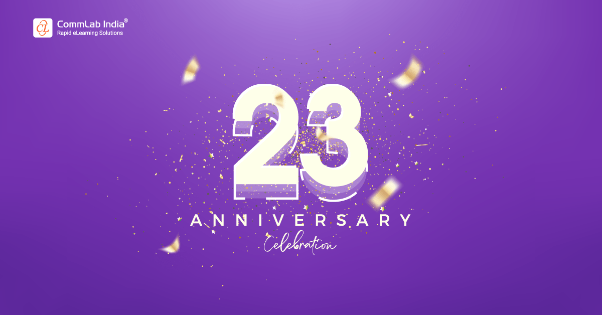 CommLab India Celebrates Their 23rd Anniversary!