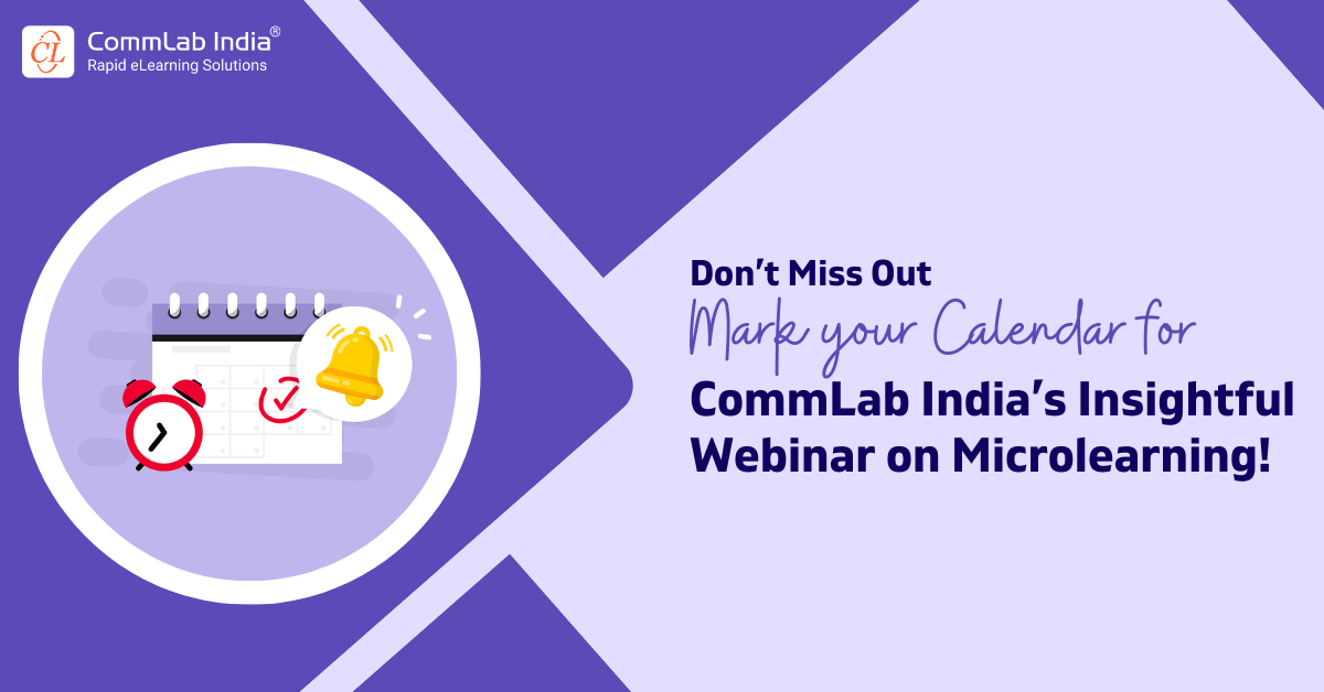 CommLab India: Upcoming Webinar on Microlearning