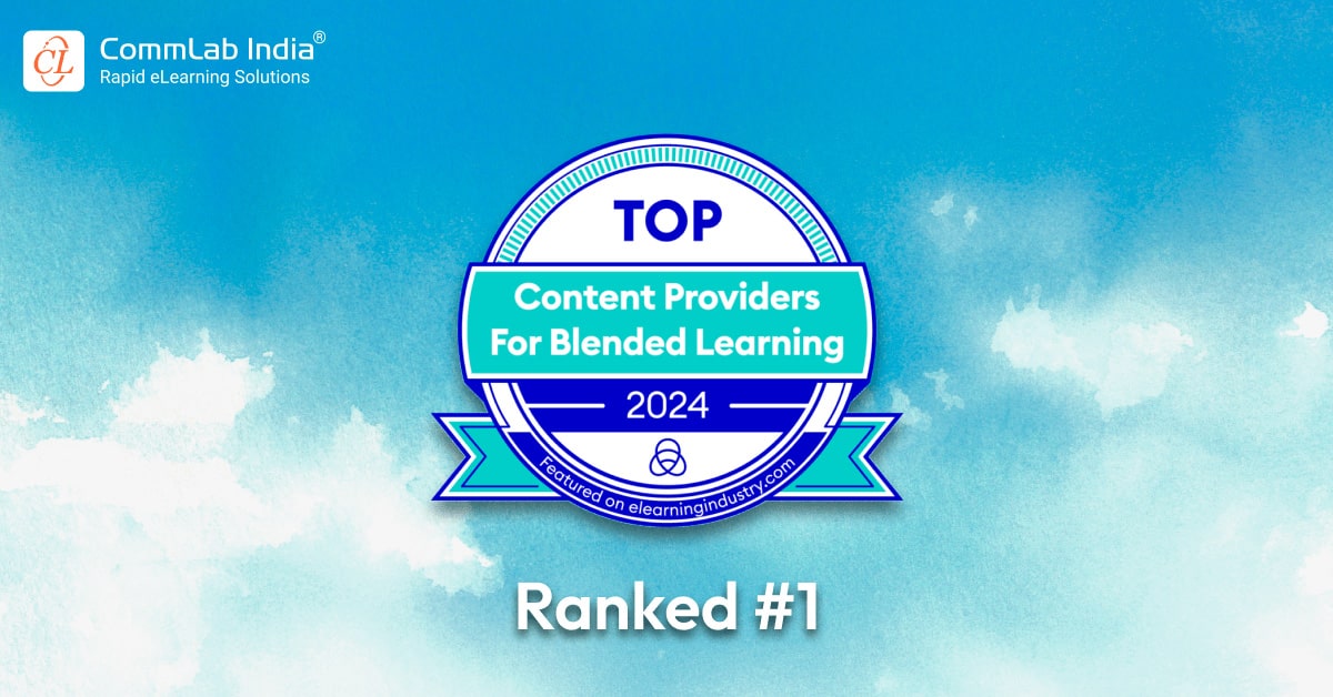 CommLab Secures #1 Spot for Blended Learning – 5th in a row!