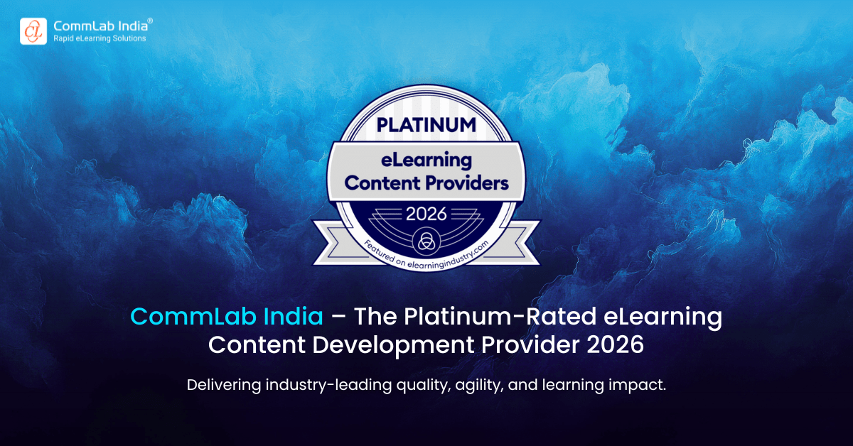 CommLab India – Top eLearning Provider for the Third Year