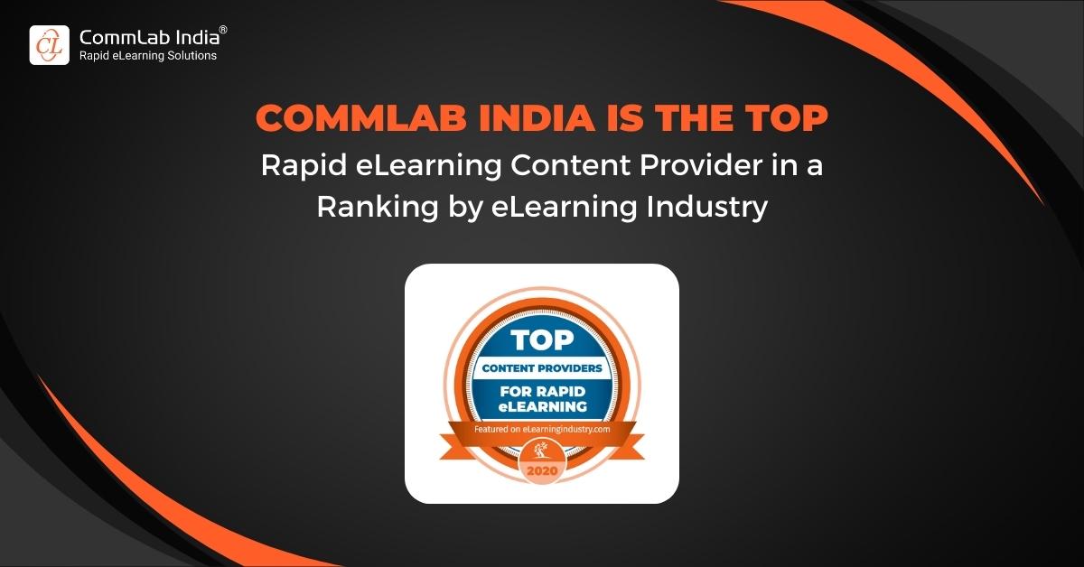 CommLab India: The Number 1 Blended Learning Provider for 2019