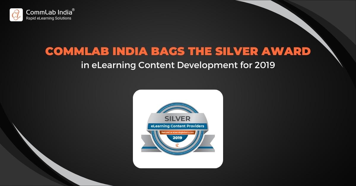 CommLab India Emerges a Winner Among eLearning Content Development Companies for 2019