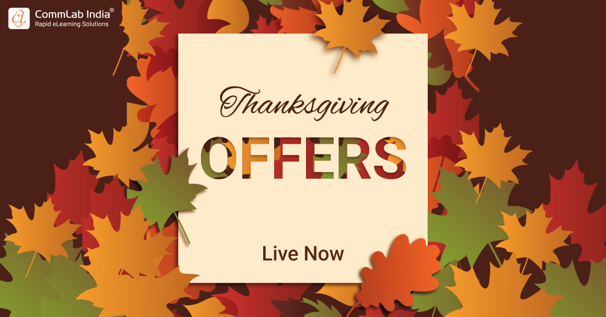 CommLab India Celebrates Thanksgiving with Must-Grab Offers!
